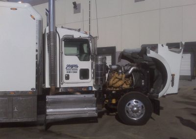 an image of truck engine repair services in Worcester
